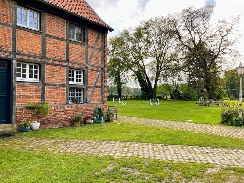 Property building, Garden, Garden view