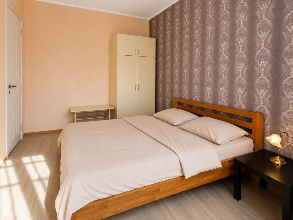 Bed, Photo of the whole room, Bedroom, wardrobe