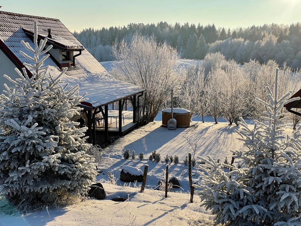 Property building, Winter