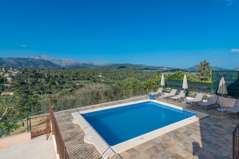 View (from property/room), Pool view, Swimming pool, sunbed