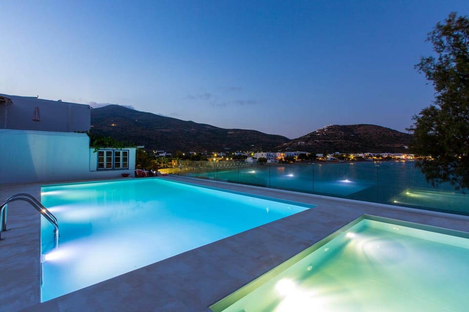 Pool view, Sea view, Swimming pool
