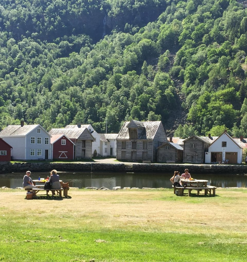 Natural landscape, Lake view