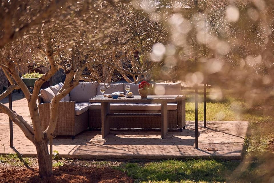 Patio, Spring, Garden, Seating area, Garden view