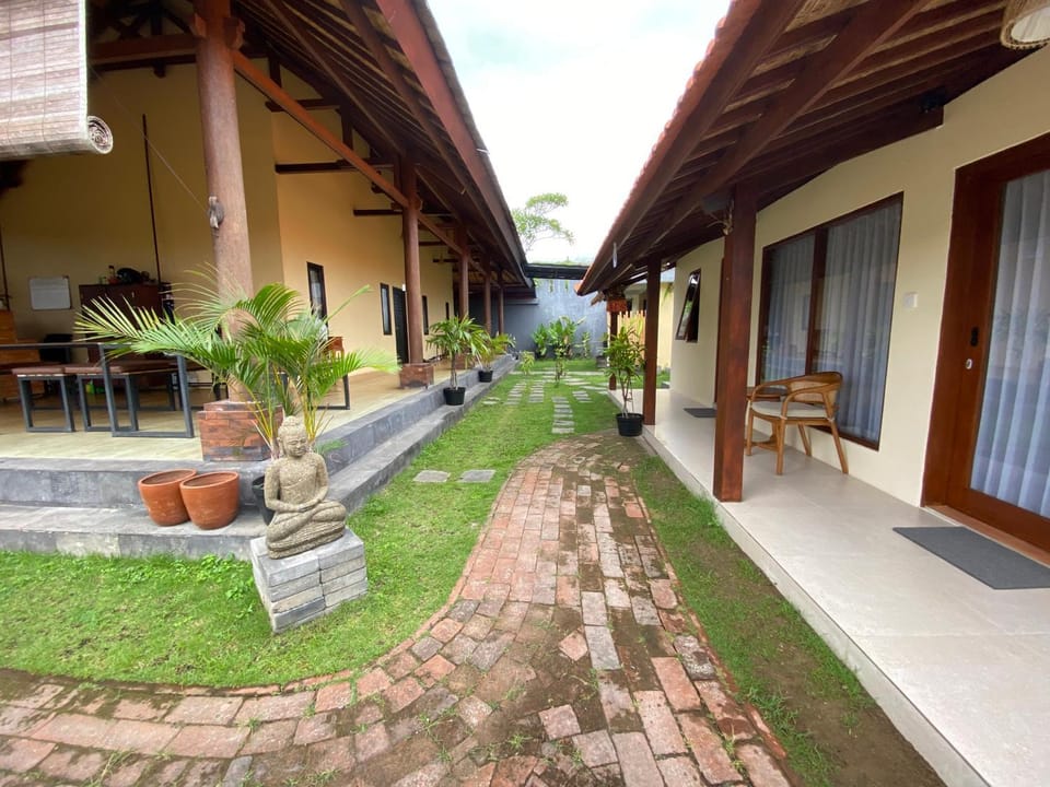 Property building, Garden view