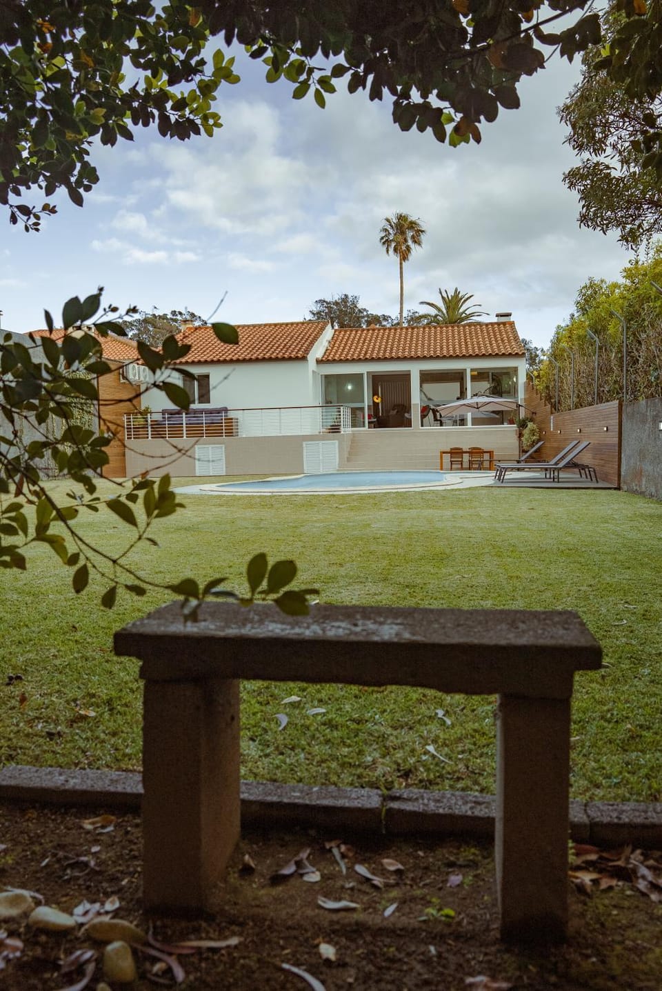 Property building, Garden, Garden view