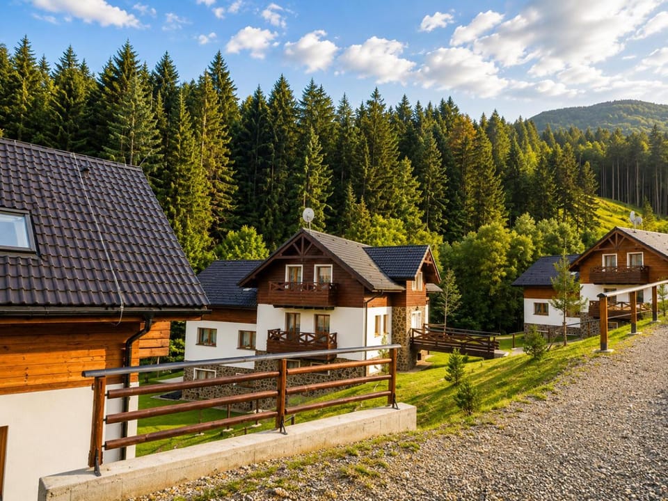 Property building, Nearby landmark, Spring, Bed, Off site, Day, Neighbourhood, Natural landscape, Activities, Summer, View (from property/room), Hiking, Mountain view, Location, Parking