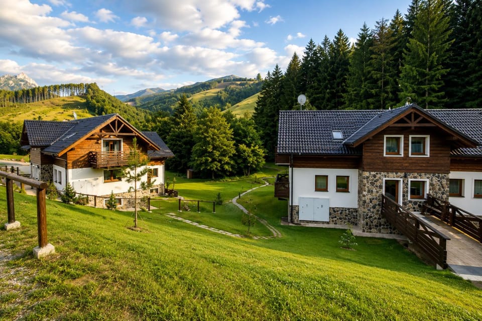 Property building, Nearby landmark, Spring, Bed, Off site, Day, Neighbourhood, Natural landscape, Activities, Summer, View (from property/room), Hiking, Mountain view, Location, Parking