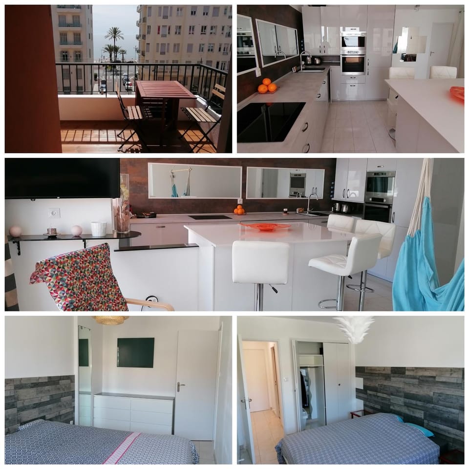 Kitchen or kitchenette, Dining area, Sea view, Sea view