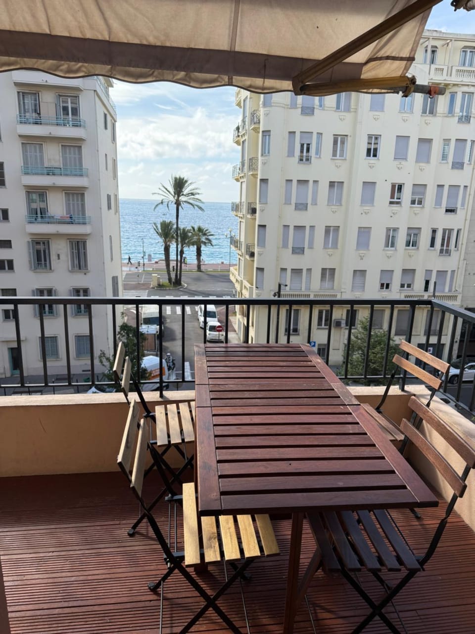 Property building, Patio, Patio, Day, View (from property/room), Balcony/Terrace, Balcony/Terrace, Dining area, Sea view