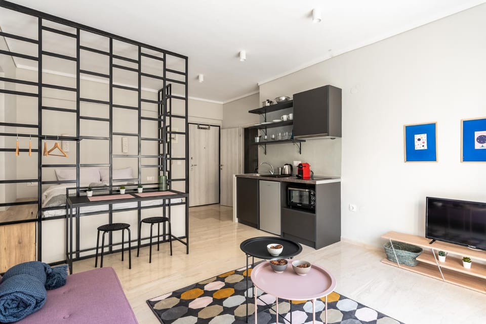 Modern Studio close to waterfront Apartment in Thessaloniki