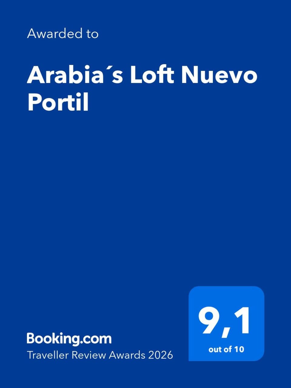 Arabia´s Loft Nuevo Portil Apartment in Costa de la Luz