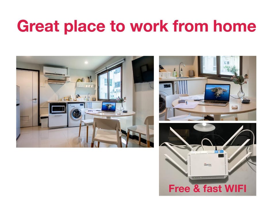 S3 Silom26 · S3 Silom central, large room, full kitchen, WIFI, Apartment in Bangkok