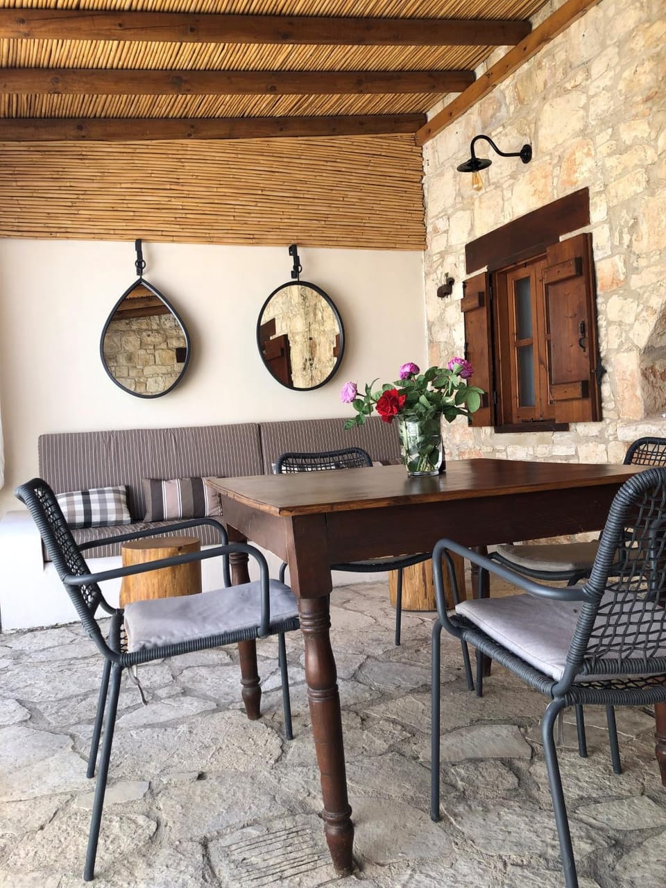 Property building, Patio