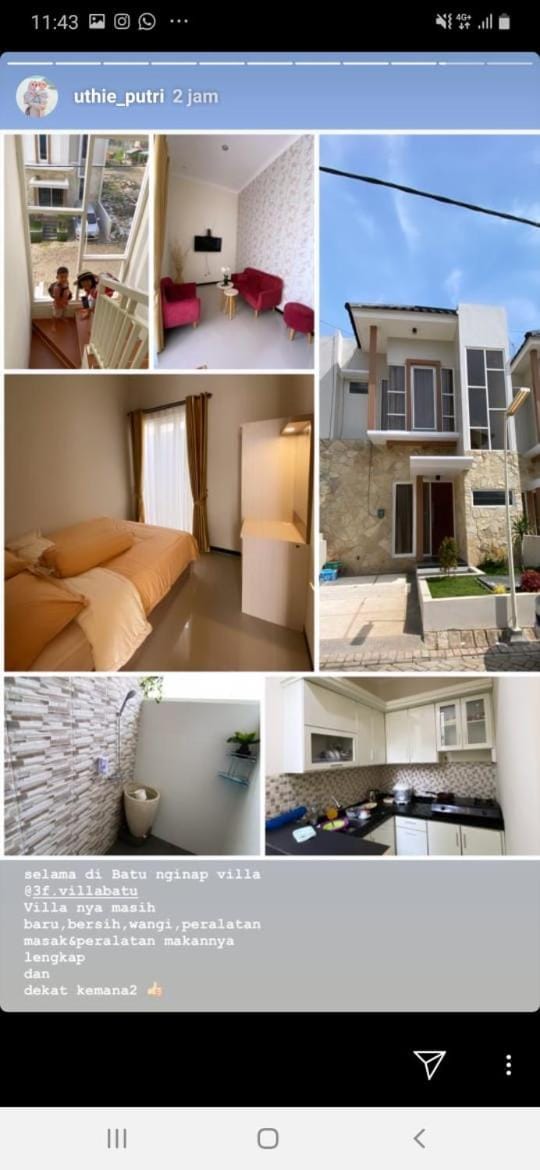 VILLA BATU 3F Hotel in Batu