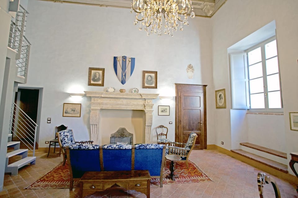 The Piano Nobile Apartment in Montepulciano