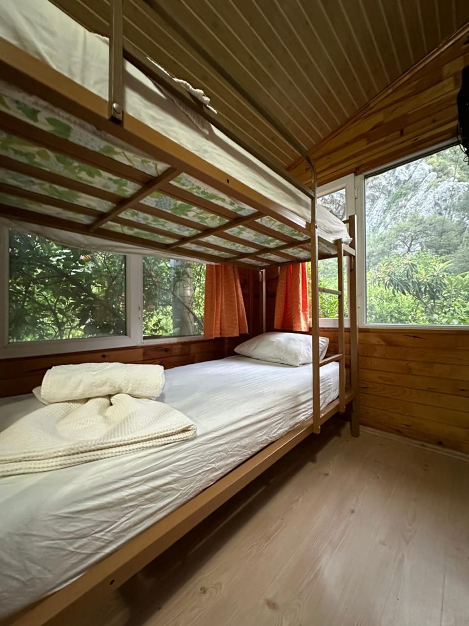 Natural landscape, Bedroom, bunk bed