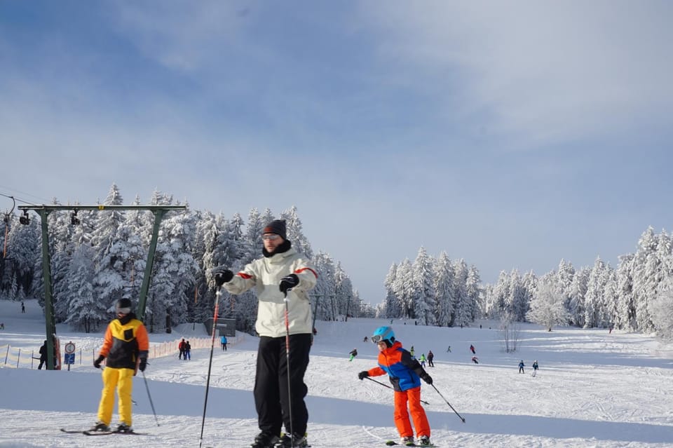 Skiing