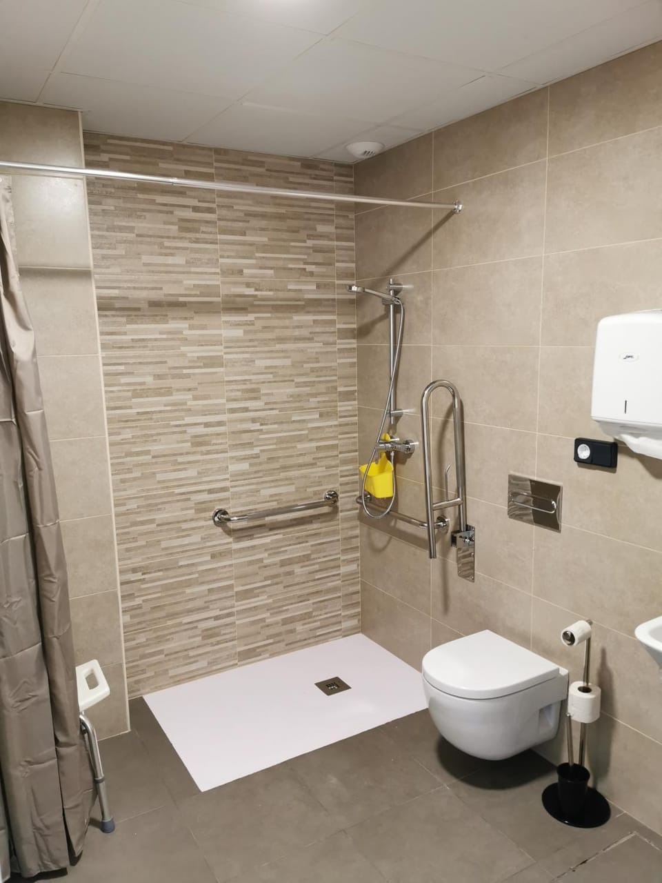 Shower, Toilet, Bathroom, Facility for disabled guests