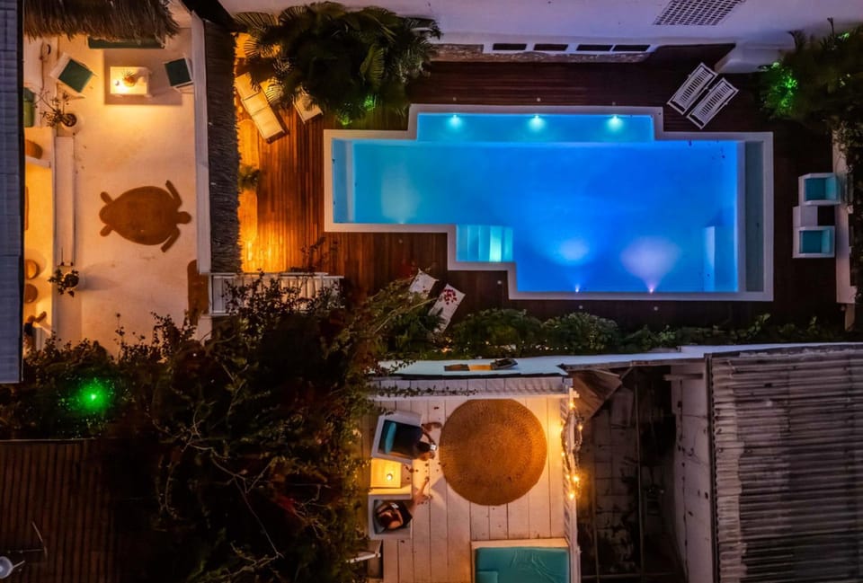 Property building, Bird's eye view, View (from property/room), Pool view, Swimming pool