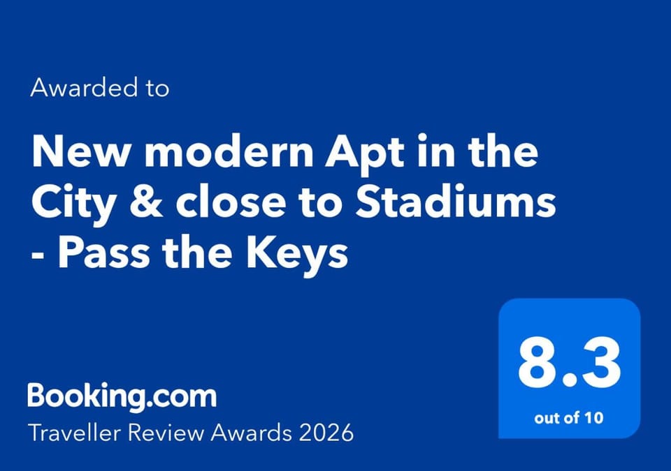 New modern Apt in the City & close to Stadiums - Pass the Keys Apartment in Cardiff