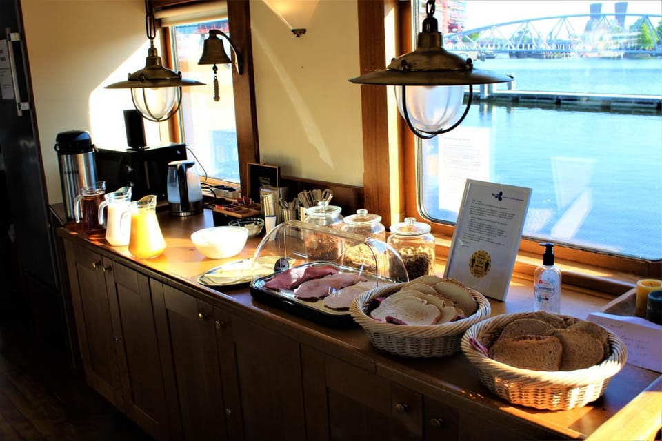 Amice Docked boat in Haarlem