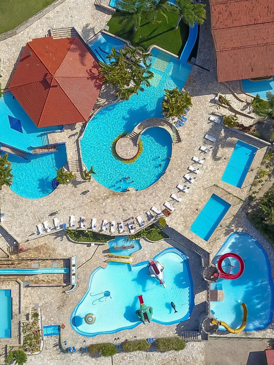 Day, Aqua park, Pool view, Swimming pool