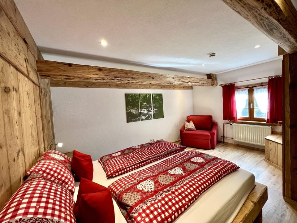 Property building, Living room, Bedroom