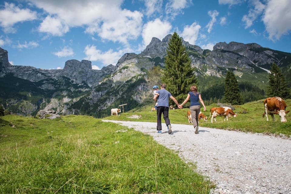 Hiking, children, Family
