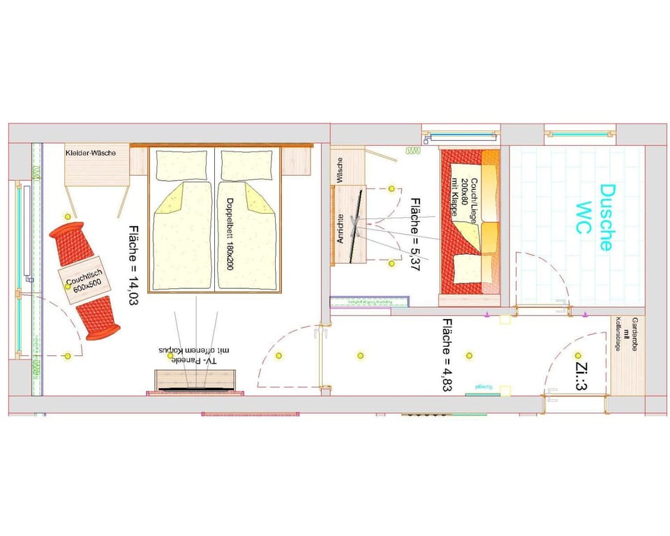 Decorative detail, Floor plan