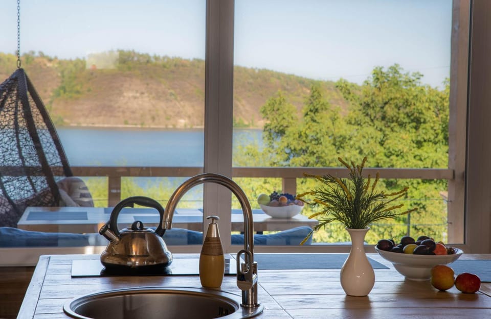 View (from property/room), Kitchen or kitchenette, River view