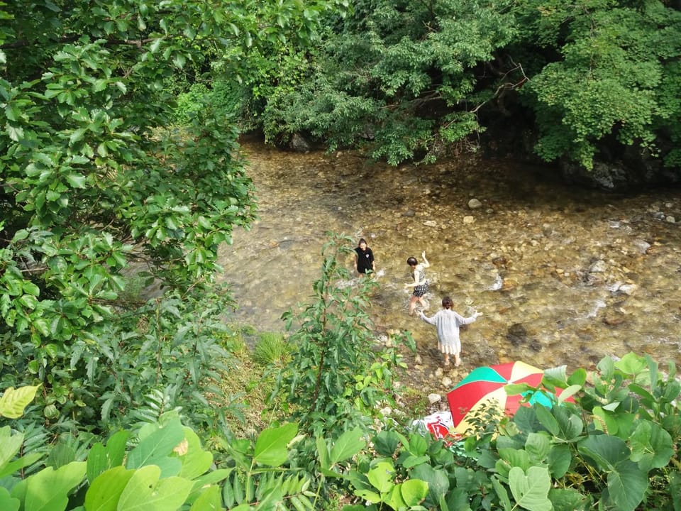 River view, Swimming pool