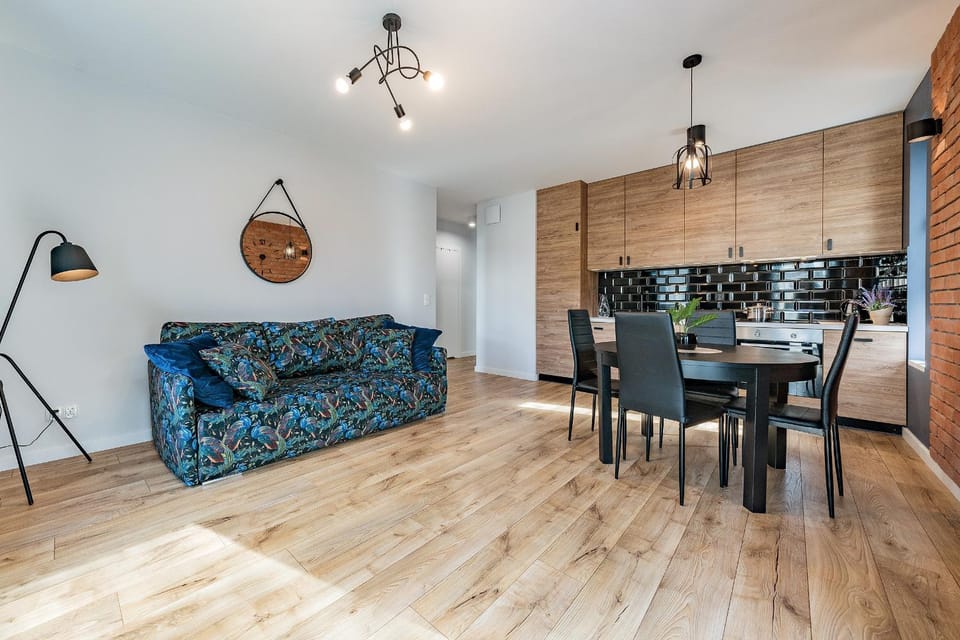 Kitchen or kitchenette, Living room, Seating area