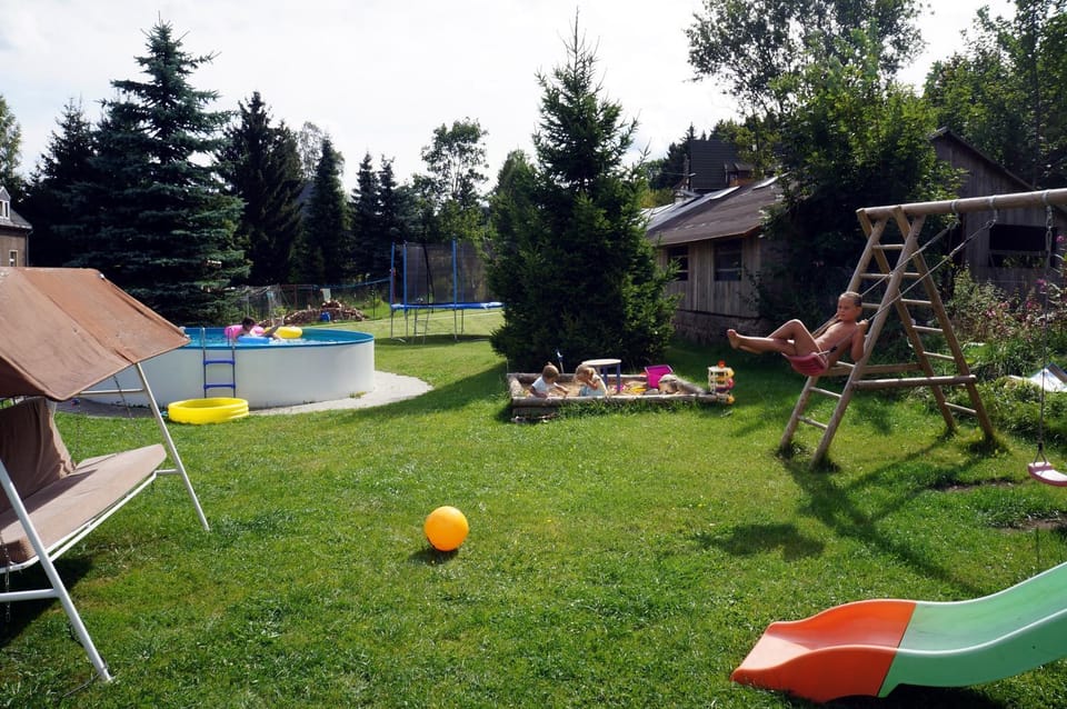Children play ground, Garden, Swimming pool, Swimming pool