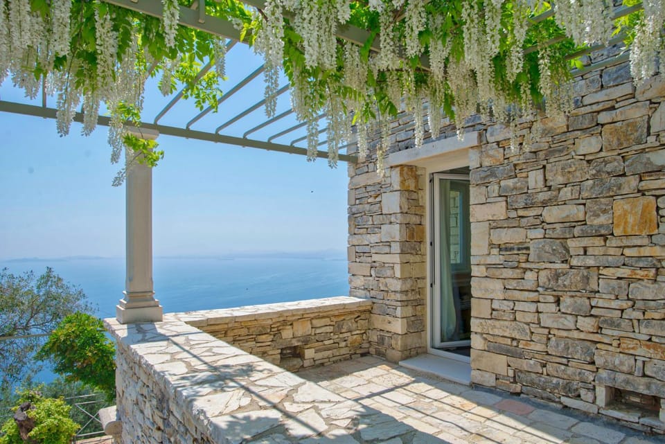 Property building, Natural landscape, View (from property/room), Balcony/Terrace, Sea view