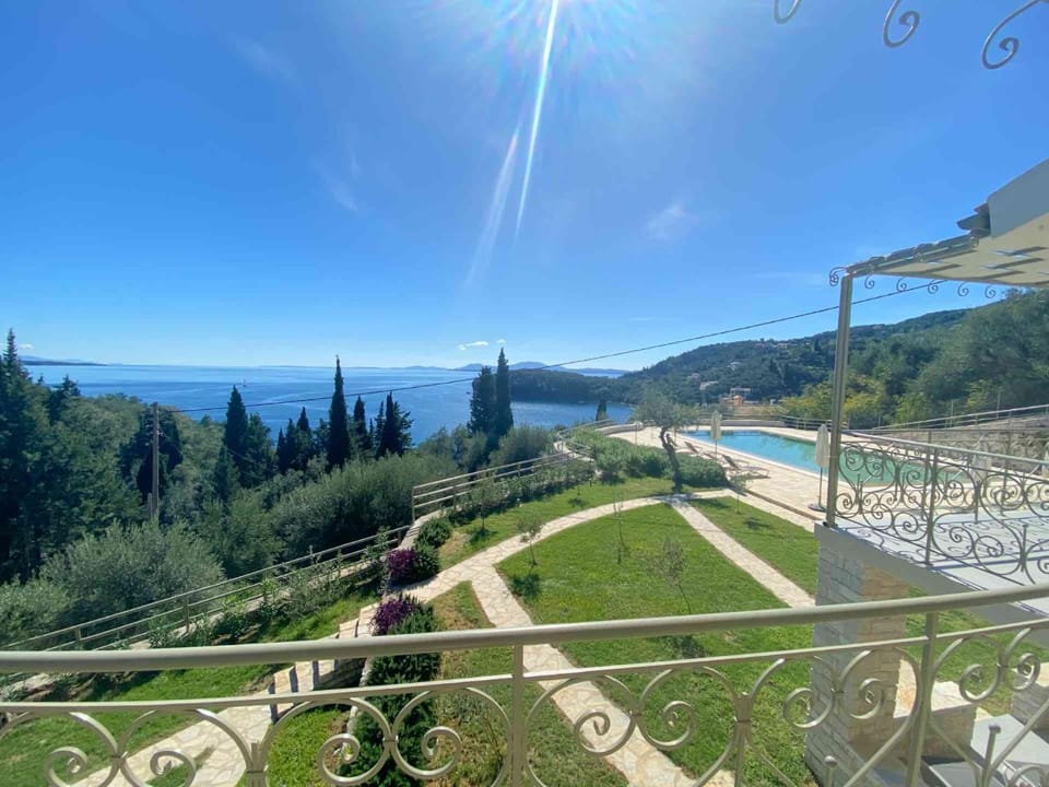 Facade/entrance, Balcony/Terrace, Garden view, Landmark view, Mountain view, Pool view, Sea view