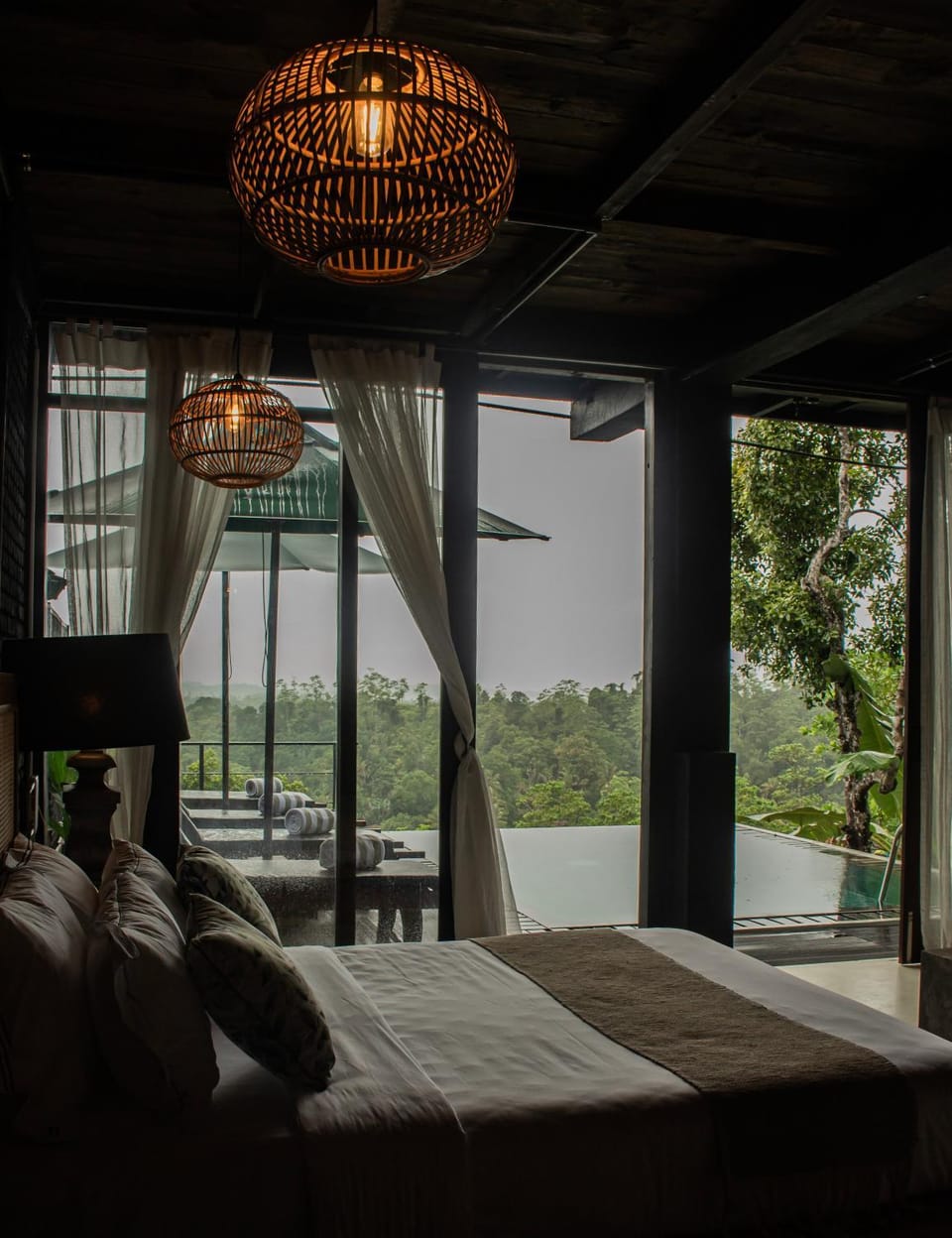 Bedroom, Pool view, Swimming pool, Swimming pool