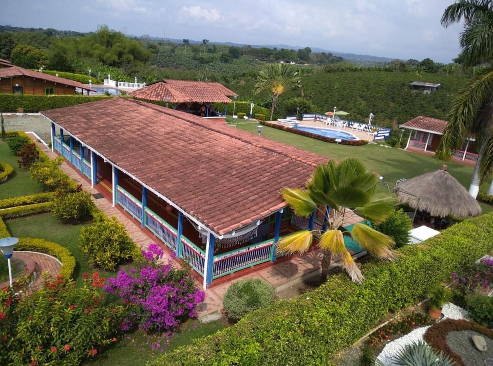 Property building, Garden