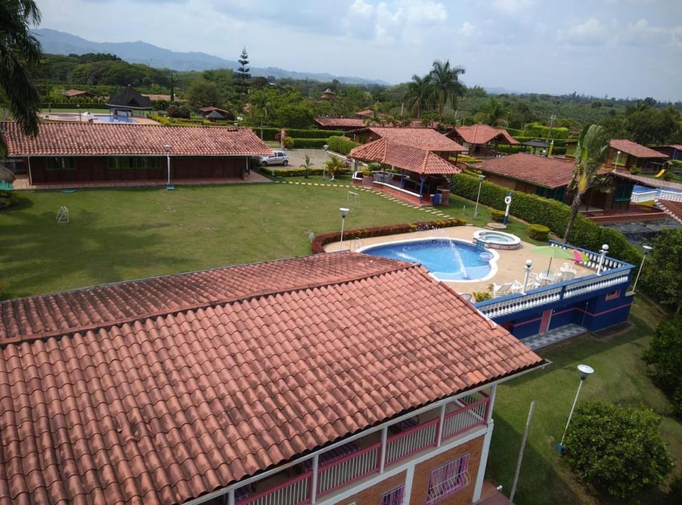 Property building, Garden