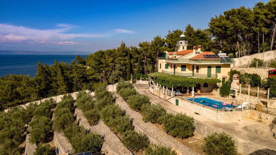 Bird's eye view, Pool view