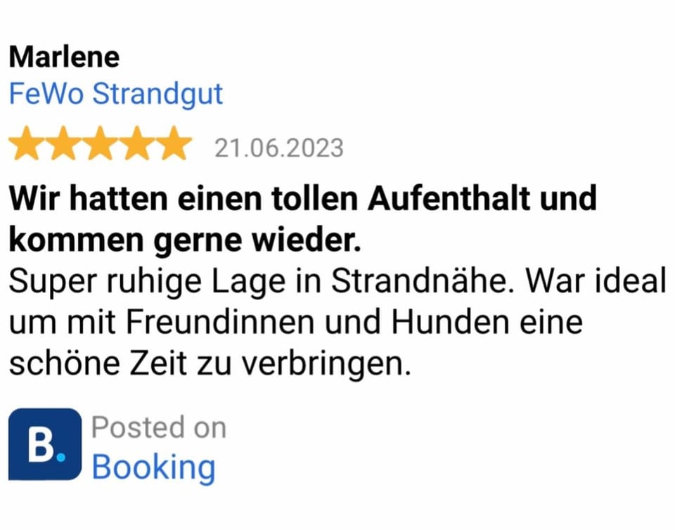 FeWo STRANDGUT- Familien - Hunde - strandnah - eigene Terrasse - Sauna & Wellness Apartment in Sierksdorf