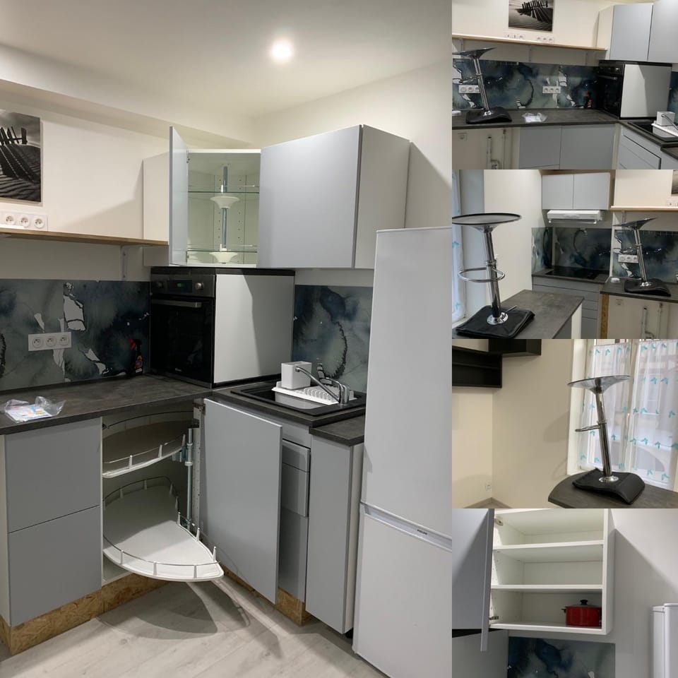 Appartement parfait pour 2 personnes avec 2 couchages Apartment in Lisieux
