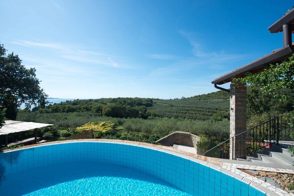 Patio, Day, Summer, Balcony/Terrace, Beach, On site, Pool view, Sea view, Swimming pool