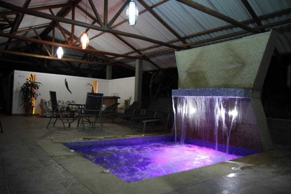 Night, Swimming pool