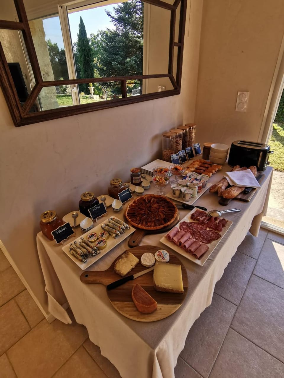 Buffet breakfast