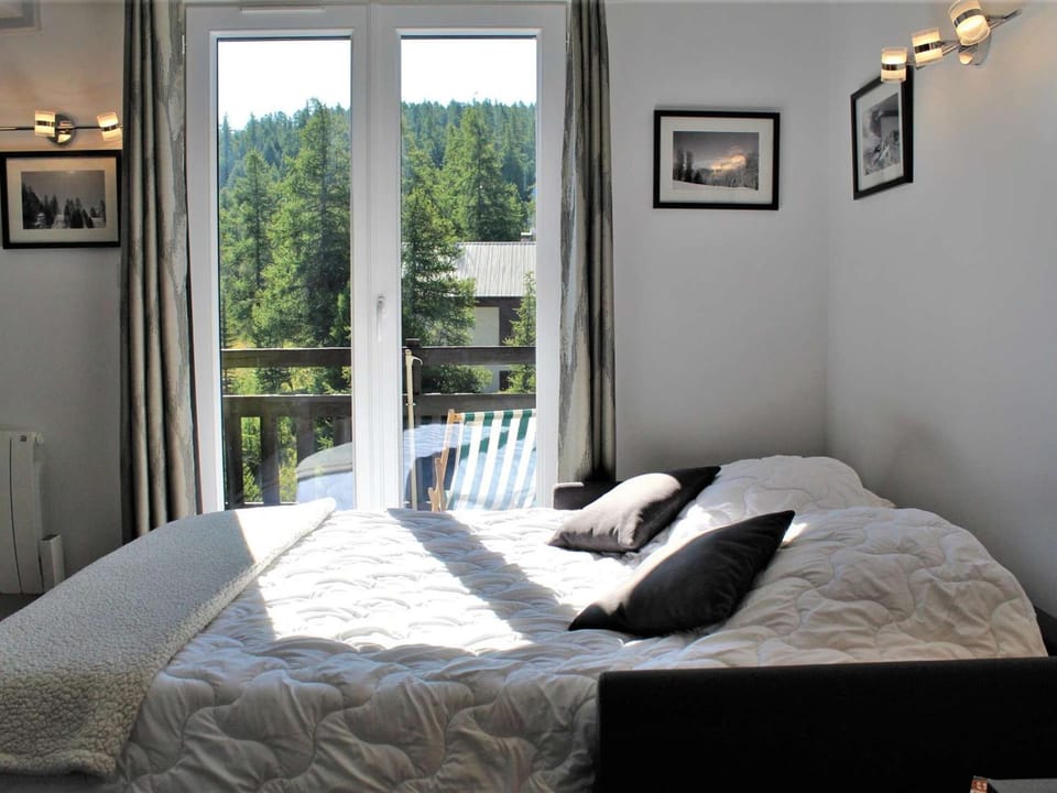 Studio rénové, mezzanine, 6 pers, balcon, proche téléski - FR-1-330-506 Apartment in Piedmont
