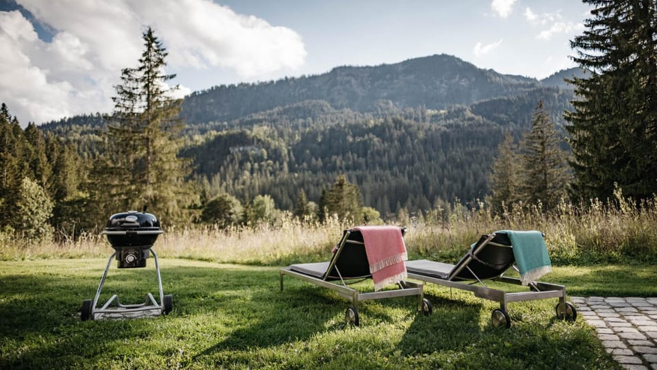 Natural landscape, BBQ facilities