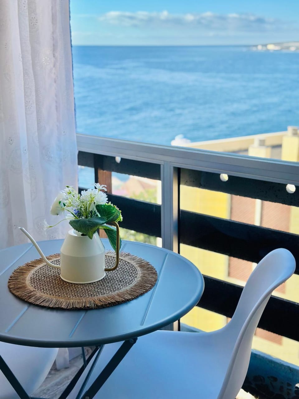 Day, Natural landscape, Bird's eye view, View (from property/room), Balcony/Terrace, Dining area, Sea view, Breakfast