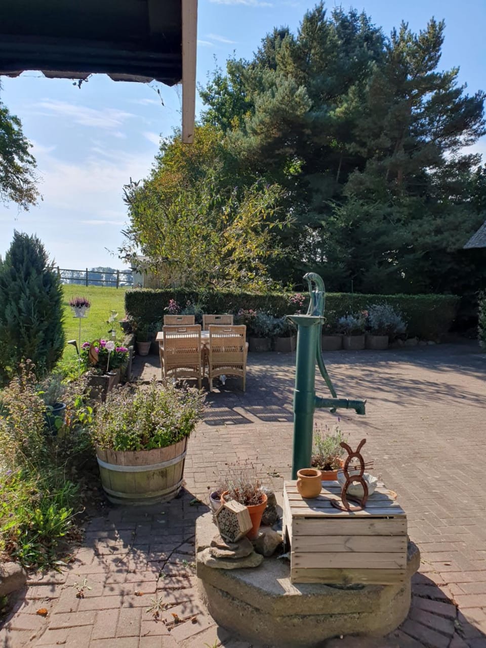 Balcony/Terrace, Garden view