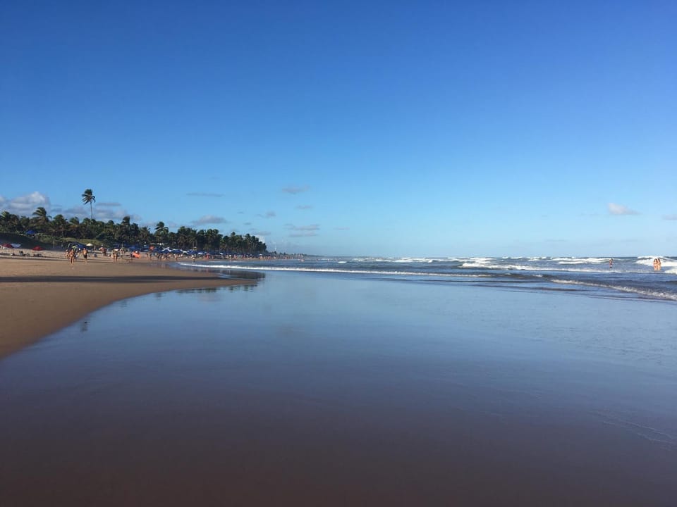 Chalé em frente à Praia Chalet in Salvador