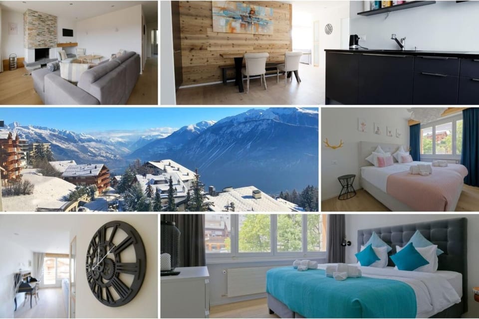 Plein Ciel I Balcony I Close to cable cars I Car park House in Crans-Montana